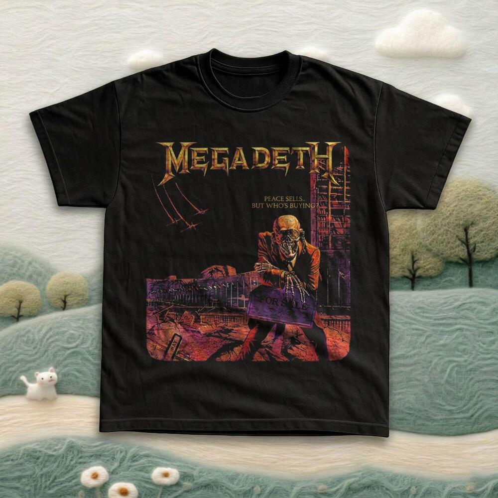 Megadeth Peace Sells T-Shirt On A Gildan Tee.
